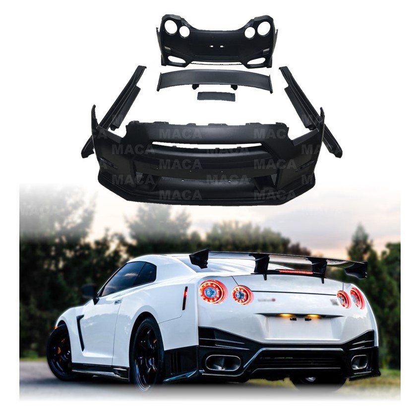 Premium FRP NISMO Style Body Kits For Nissan GTR R35 Aerodynamic Performance Kit 2008-2021