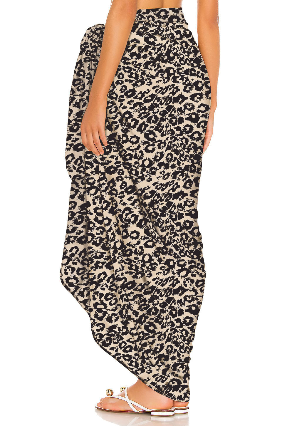 China factory price  polyester/spandex beach sarong Leopard hawaiian sarongs high quality custom indonesia sarong