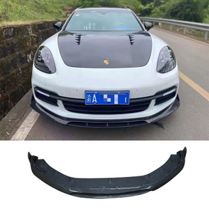 Panamera 971 Carbon fiber front lip spoiler For Porsche Panamera 971