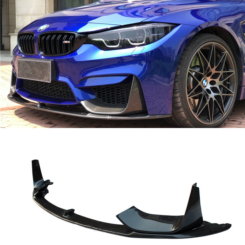 MP style F80  F82 F83 M3 M4 Carbon fiber body Kit  front lip side skirt diffuser for BMW