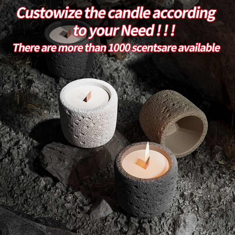 Factory Direct Sale reliable quality Ceramic cup jar candles scented luxury diffuser Thanksgiving gift