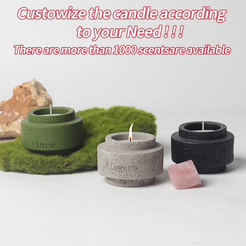 Discount complete in specifications Ceramic cup home decor candle jar candle mold gift for Mother's day