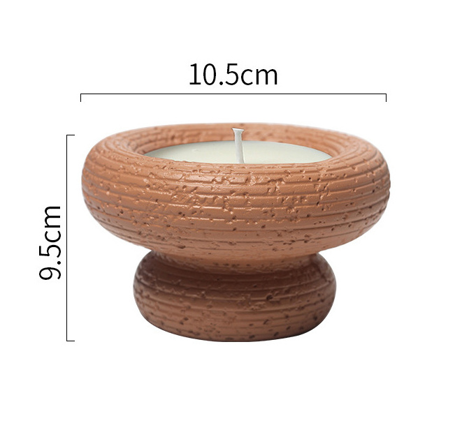 Good Quality stable quality Ceramic cup home decor candle jar mold ceramic vase Halloween gift