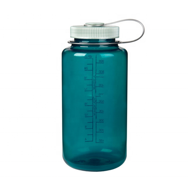 Eco friendly Drinking BPA Free 32oz Custom Nalgene Wide Mouth Tritan Plastic Water Bottle Sport Travel Bottle