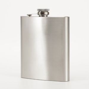 Customized Paint Top Shelf Flasks Stainless Steel Portable Funnel Set Hip Flask 8 oz