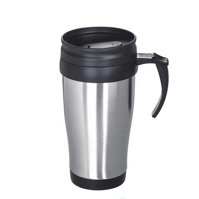 Custom Printed logo BPA Free 18 8 Double Wall 16oz Coffee Stainless Steel Travel Mug