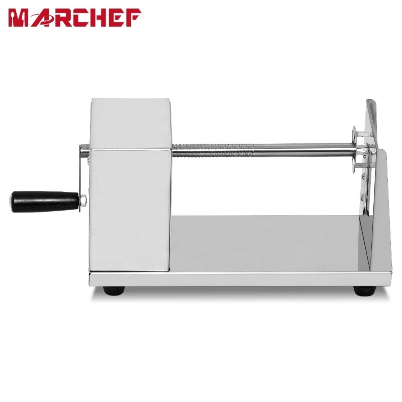 Professional commercial stainless steel counter top twister cutter tornado spiral potato slicer