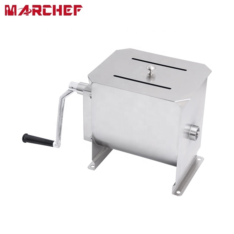 Commercial kitchen stainless steel sausage grinder manual meat mixer