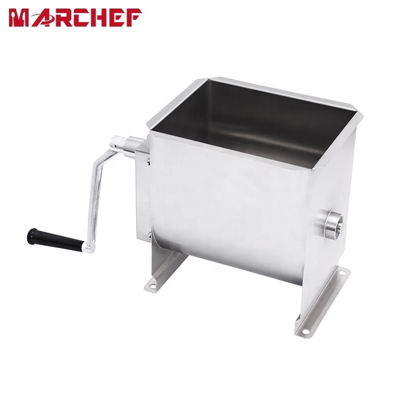 Commercial kitchen stainless steel sausage grinder manual meat mixer