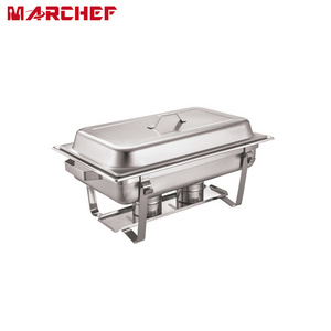 OEM factory chafing dish buffet set stainless steel gold chafing dish buffet set luxury buffet serving dish for catering