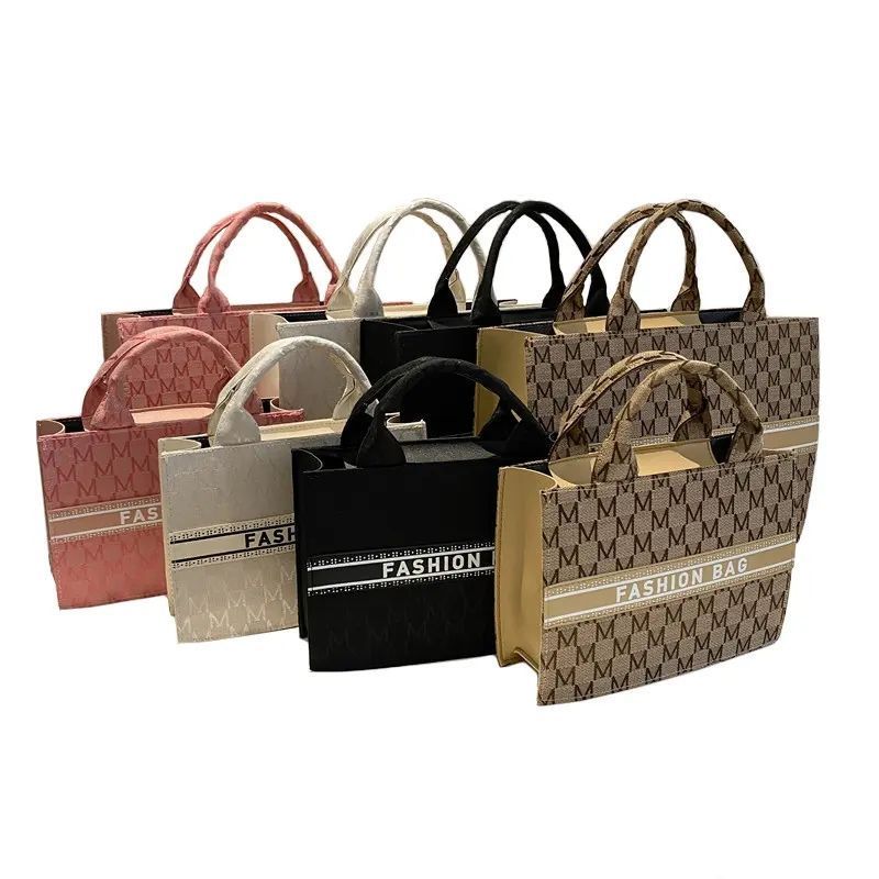 Wholesale 1:1 High Quality Designer Casual Ladies Street Beach Handbags For Women Luxury Women Fashion Tote Bags With Zipper