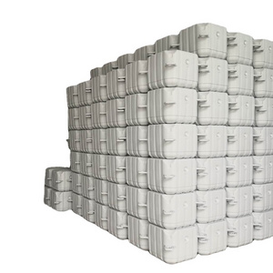 marine polyethylene LLDPE foam filled plastic floating dock plastic pontoon floats boats floater