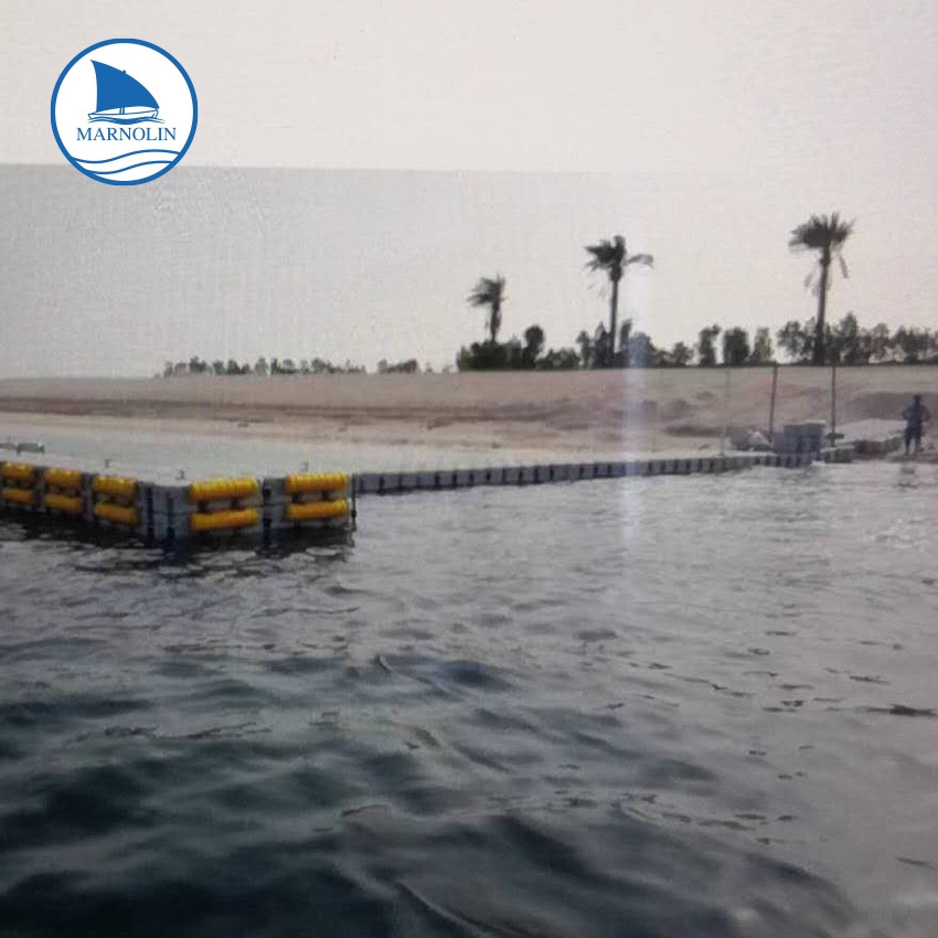 Popular modular floating dock plastic HDPE dock floats block prices