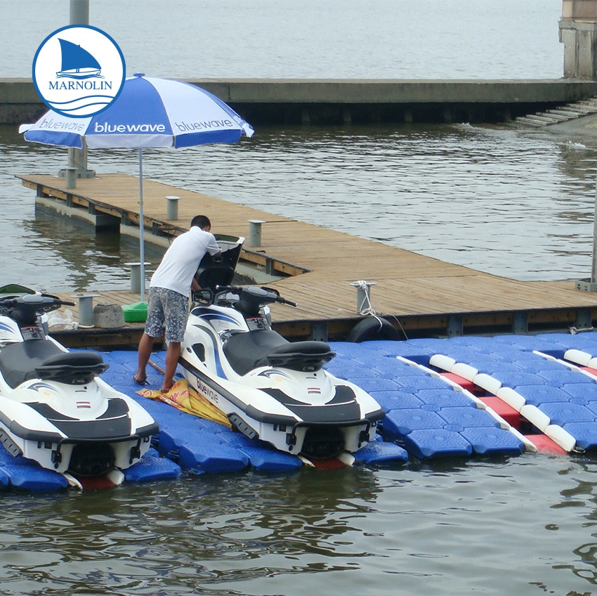 Floating jetty pier jet ski pontoon dock used jet dock