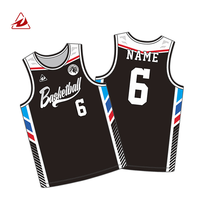 Custom New Design Basketball Jersey High Quality sublimation  Stitched Men Sports Shirt Basketball Jerseys