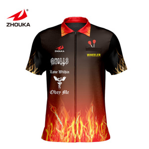 Design Your Own Other Sportswear Men Sports Shirt Cricket Sublimation Dart Shirts