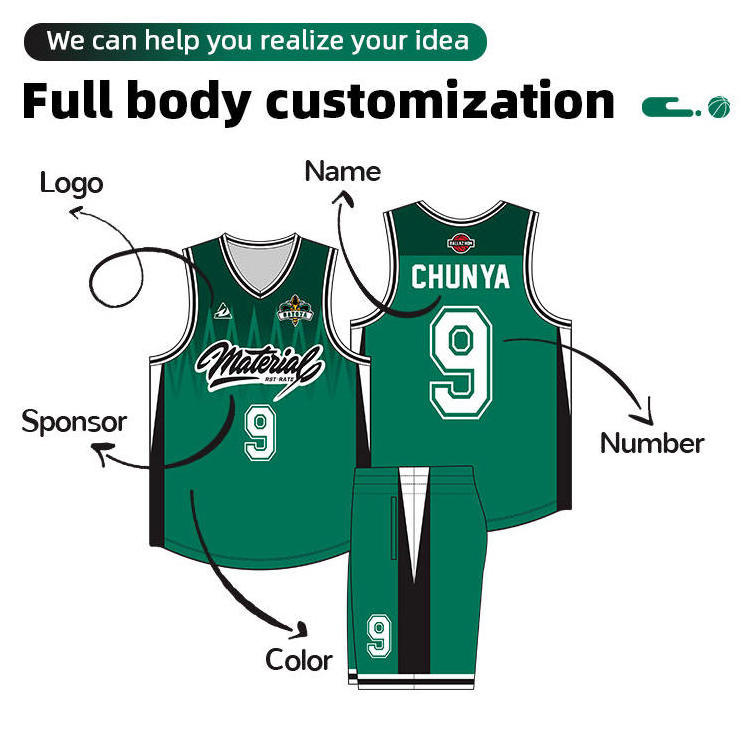 Wholesale Basketball Clothes Set Mens Reversible Team Basketball Shirt Uniformes Custom Jersey Basketball Wear Jersey