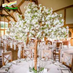 Artificial silk cherry blossom tree cherry blossom wedding centerpiece for sell decoration wholesale