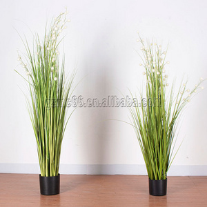 Wholesale plastic onion grass plants decorative artificial onion grass for wedding party indoor outdoor decoration