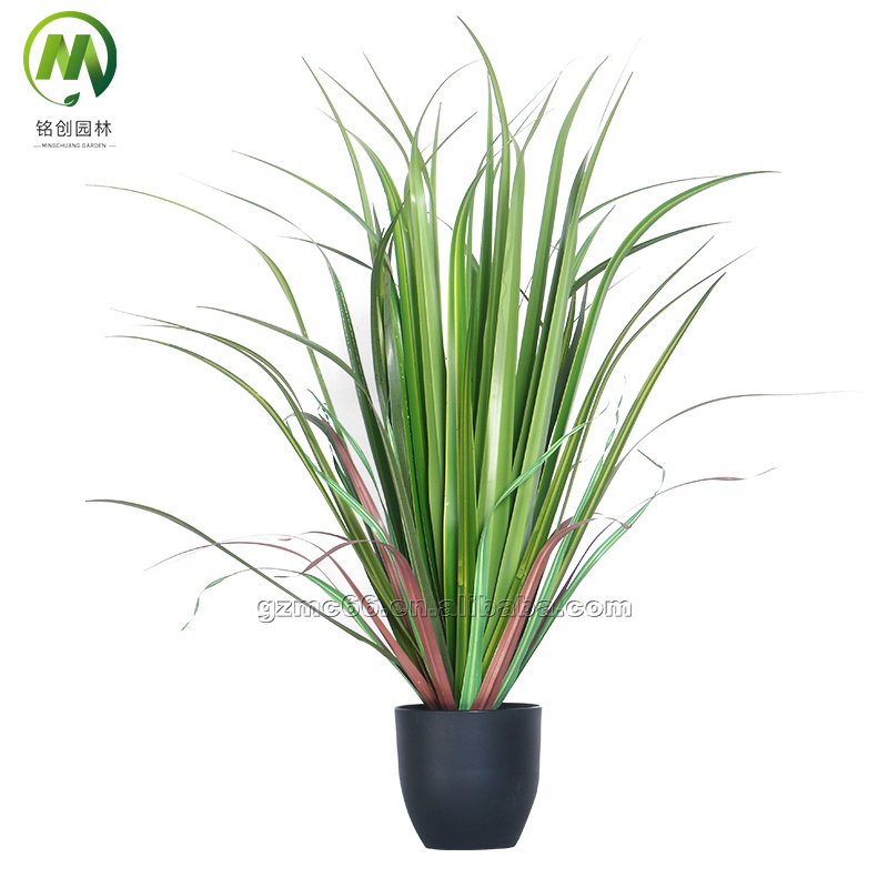 Artificial plants onion grass bonsai plastic plants decorative artificial shrubs for wedding party home decor