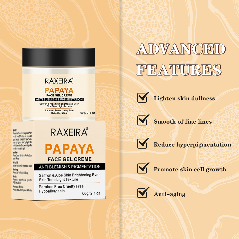 Beauty Papaya Skin Whitening Creams Without Side Effects Whitening Moisturizing Skin Brightening Papaya Extract Face Cream