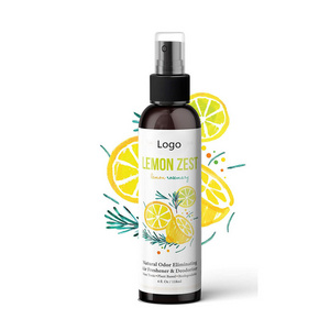 Natural Lemon & Rosemary Essential Oils Bathroom Air Freshener Spray