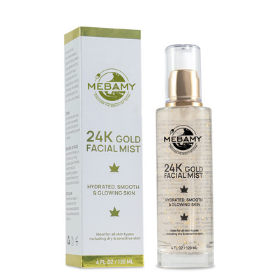 Factory Price 24k Gold Face Serum Spray Mist Collagen Moisturizer Bulk Aging Anti Wrinkle Collagen 24k Gold Facial Serum Spray