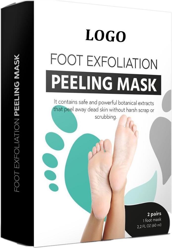 Organic Peeling Away Calluses and Dead Skin cells Exfoliating Foot Peel Mask