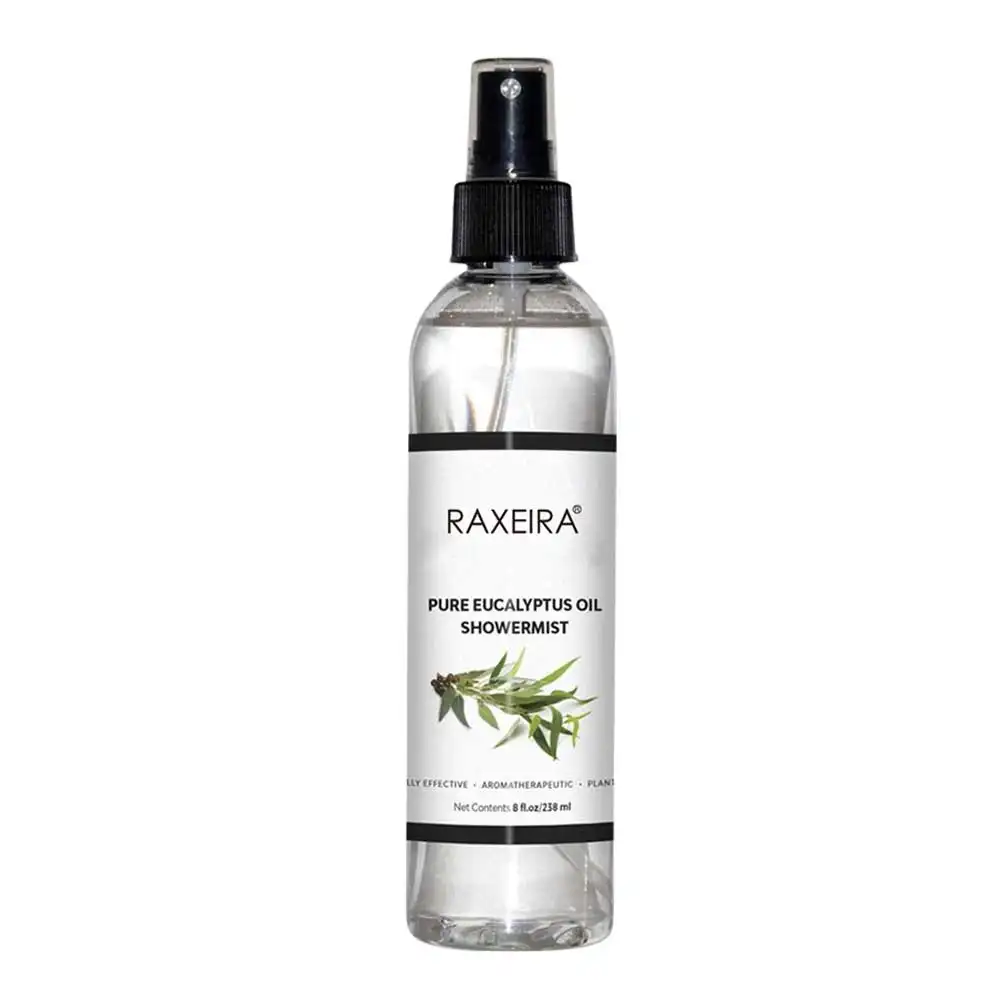 Natural Eucalyptus Oil Steam Shower Spray Best Mist Essential Oil for Spa Room, Showers and Baths Eucalyptus Oil Mist Room Spray