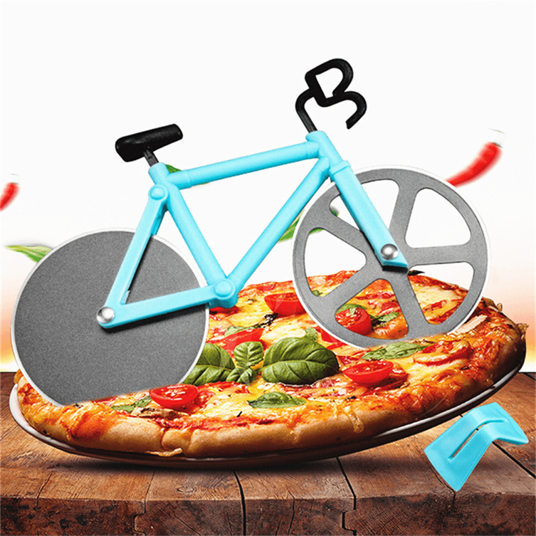 Piza Cutter Stainless Steel Pizza Multifunctional Removable Blade Different Shape Cutters Plastic With Logo