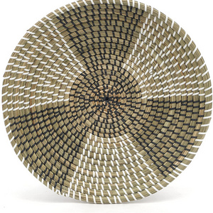 Home Decor Natural Seagrass Wall Hanging Baskets Basket From Vietnam Plate Round Bowl Woven For Decorative