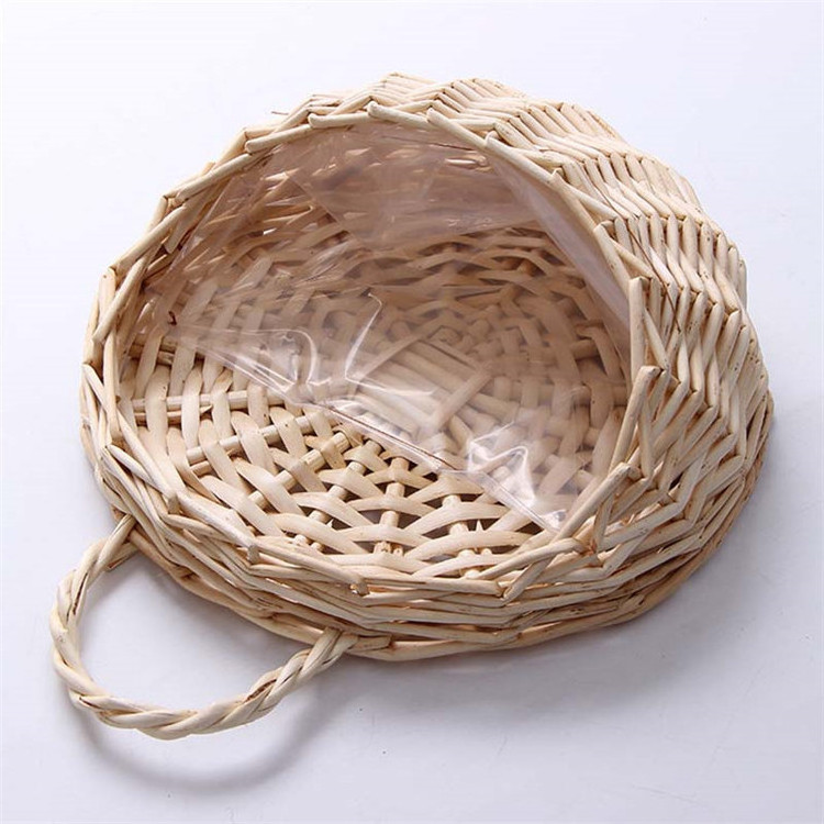 10 Inch Hanging Pots Bamboo Plant Hangers Big Planters Braided Hanger Cone Planter Cork Cute Fake Bowl Deck Iron Mirror Moon