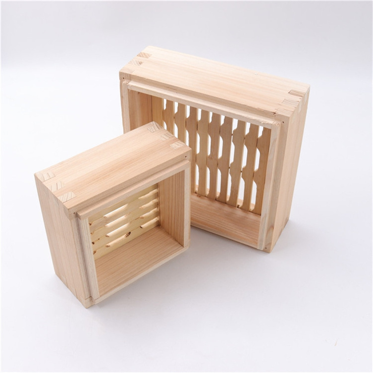 Dimsum Basket Square Elegant Fruit Empty Hamper Baskets Boxes Home Storage Large Linen Multifunction Natural Fiber Rope With Lid