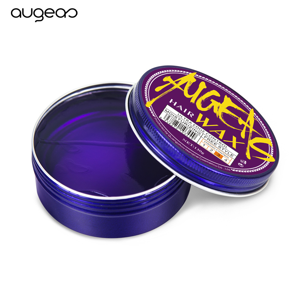 Low MOQ private label alcohol free fashion fruit natural elegance best fashion gel pomade men styling hair wax for hair