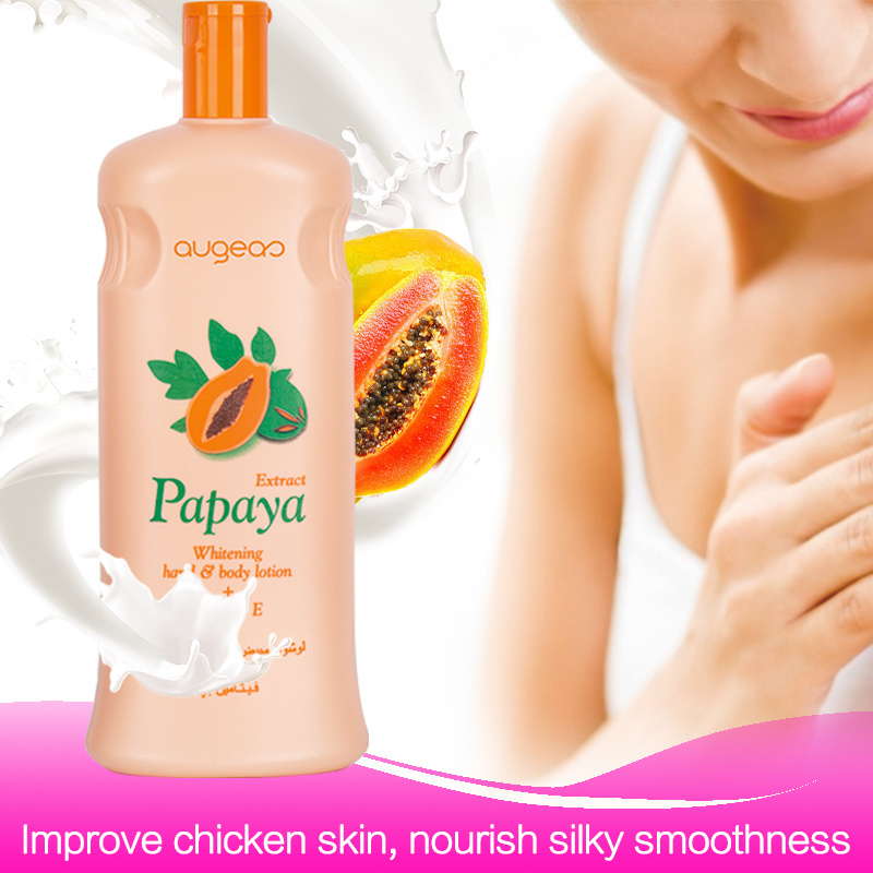 PAPAYA body lotion natural brightening lightening perfume OEM body care private label moisture skin whitening body lotion cream