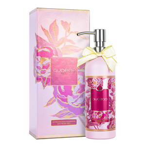 Guangzhou manufacturer organic liquid bath soap whitening perfume wholesale body lightening shower gel with gift box