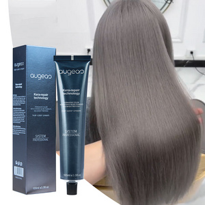 Italian permanent super black hair dye korea professional hair color cream dye with hair color chart and developer