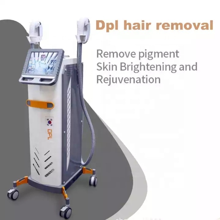 Newly Designed DPL Skin Rejuvenation Painless IPL Hair Reduction Freckle Acne Removal Device