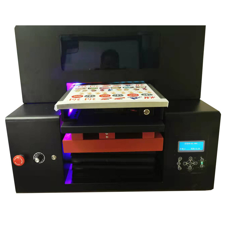 Hot selling 3060 A3 DTF uv flatbed printer  Crystal label printer machine  Used for logo printing of gifts and toys