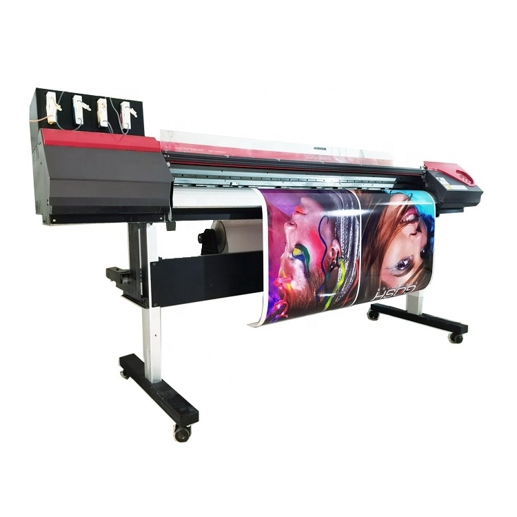 used roland rf-640 printer eco solvent printing machine for Outdoor advertising body sticker printing