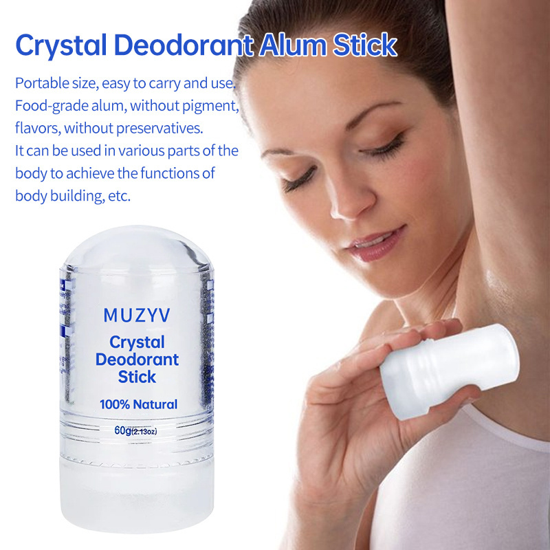 Antiperspirant Stick Crystal Deodorant stone postassium alum crystal mineral deodorant stick