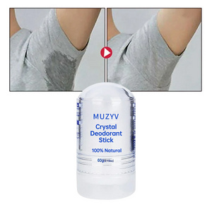 60g Crystal Deodorant Alum Stick Body Underarm Odor Remover Antiperspirant for Men and Women