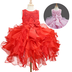 Children Girl Clothing Kids Clothes Flower Girls Dress with party wedding Wear Vendor Designers Custom summer Wholesale Big Kids