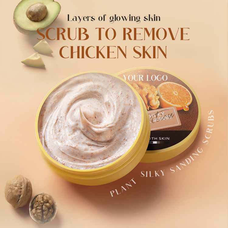 Deeply cleanse exfoliators & scrubs generic Remove chicken skin homemade whitening body scrub exfoliating foot scrub