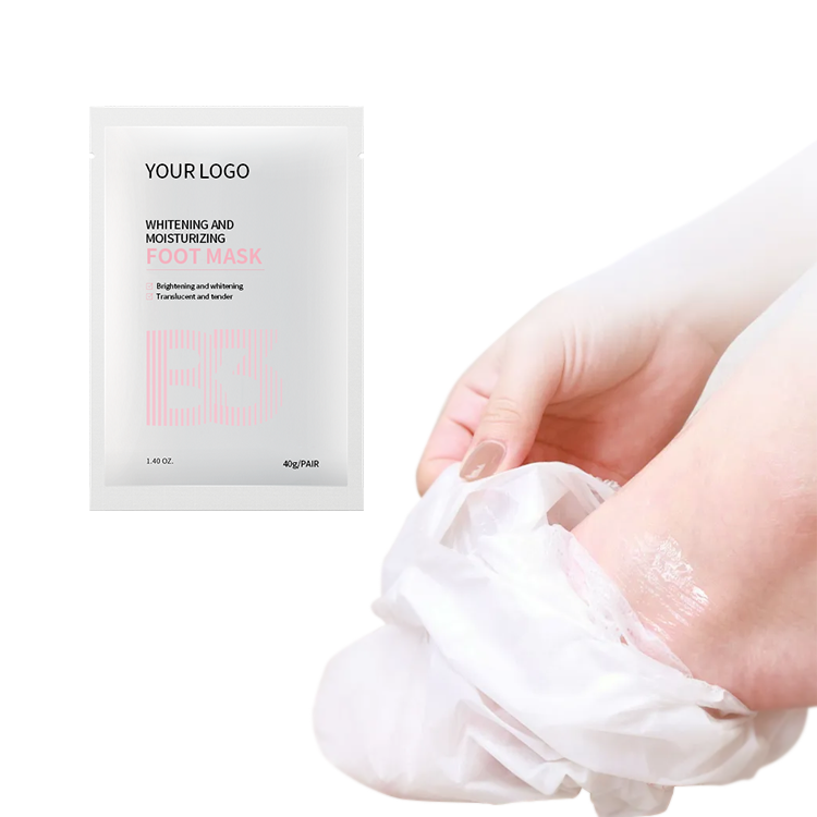 Rejuvenating the skin exfoliating foot mask by manufacturer wholesale korea callus removal foot peel mask sock foot mask logo