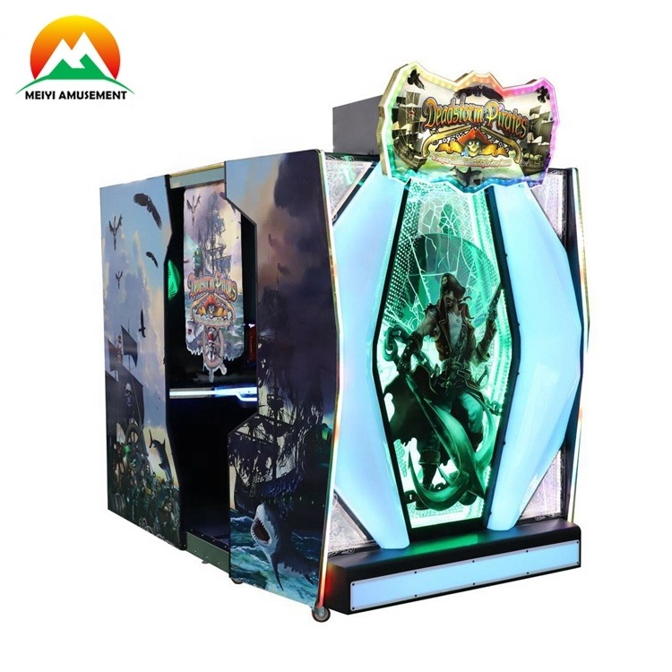 coin operated games Deadstorm Pirate shooting simulator game machine Luxury gun shooter game machine  for sale