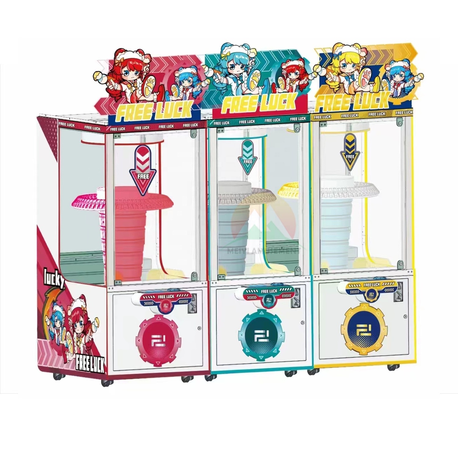 2022 earn money coin operated prize game machine clip gift game machine