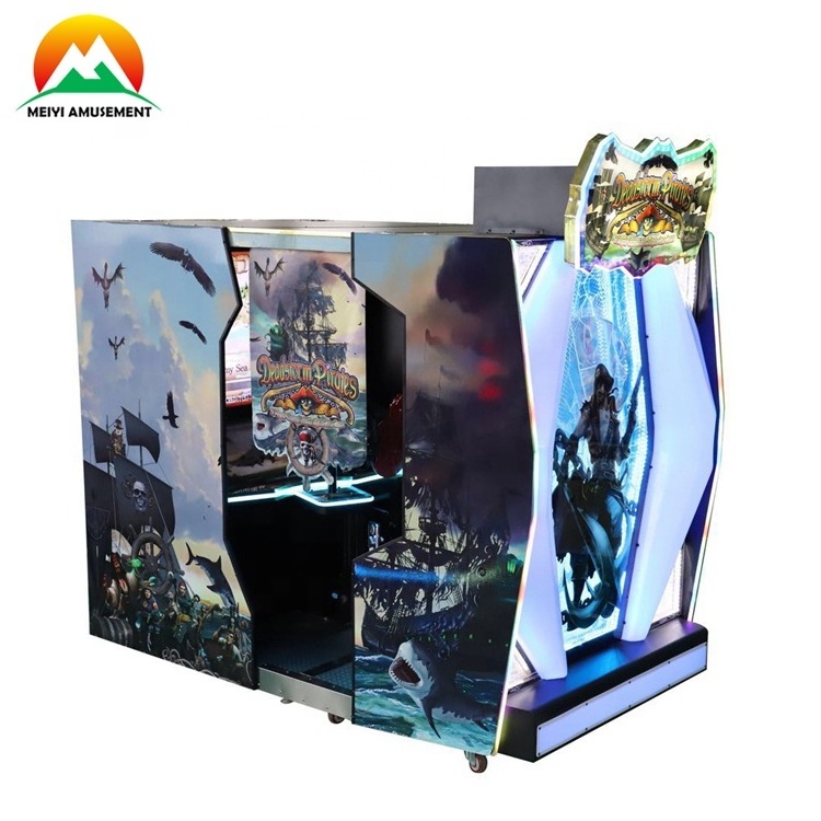 coin operated games Deadstorm Pirate shooting simulator game machine Luxury gun shooter game machine  for sale