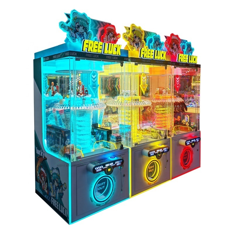 2022 earn money coin operated prize game machine clip gift game machine