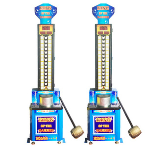 Coin Operated Games King Of The Hammer Arcade Hitting Game Machine  Lottery Game Machine